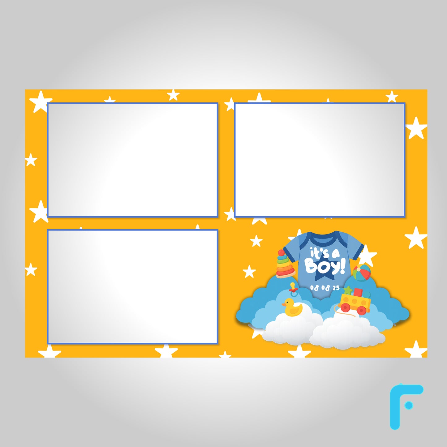 Starry Yellow Toy Baby Boy