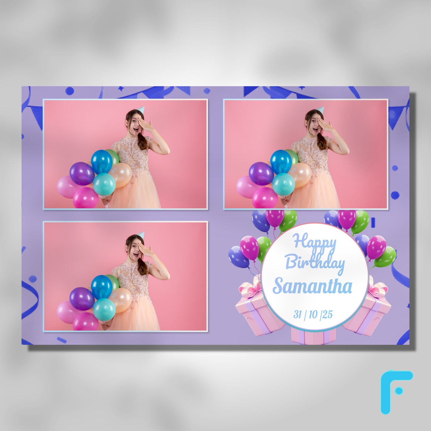 Joyful Lavender Birthday