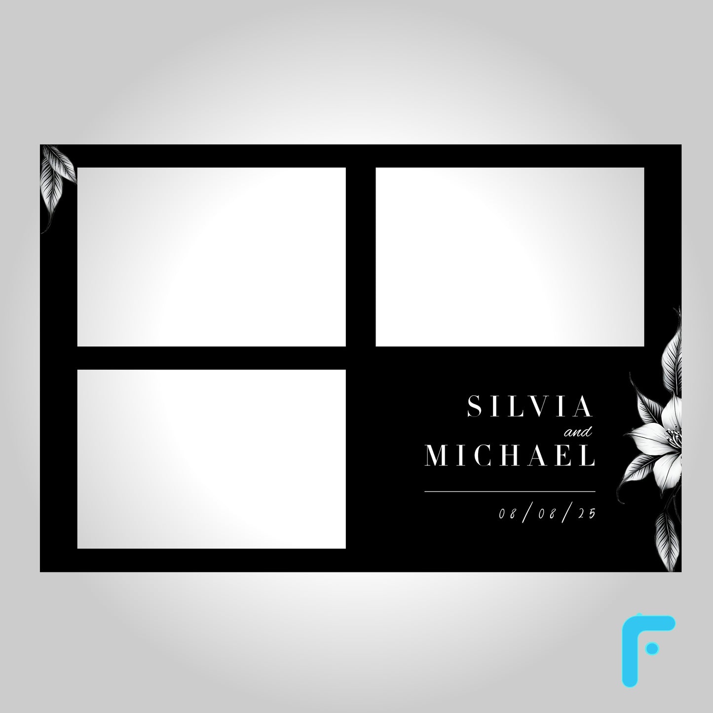 Monochromatic Floral Wedding