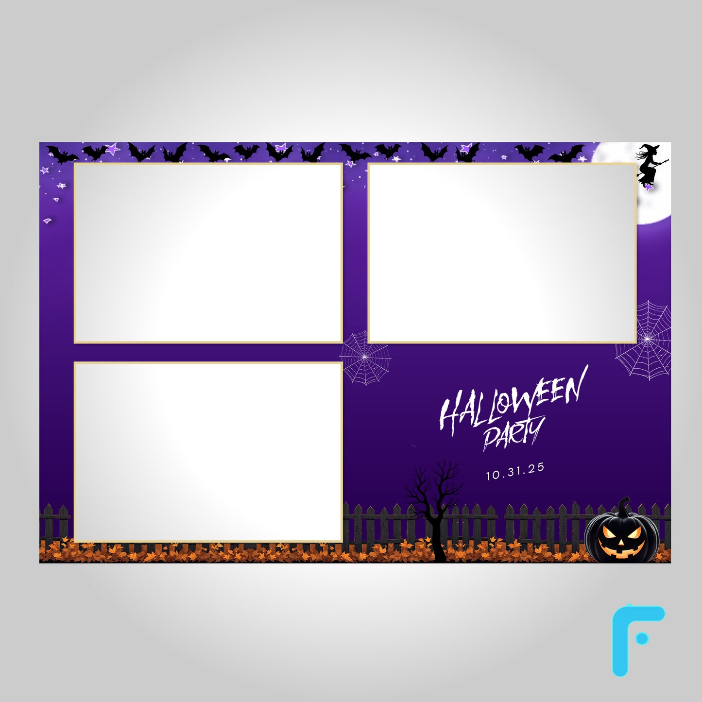 Purple Witch Halloween