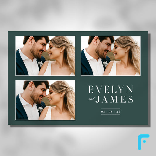 Elegant Hunter Green Wedding