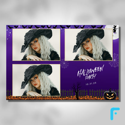 Purple Witch Halloween