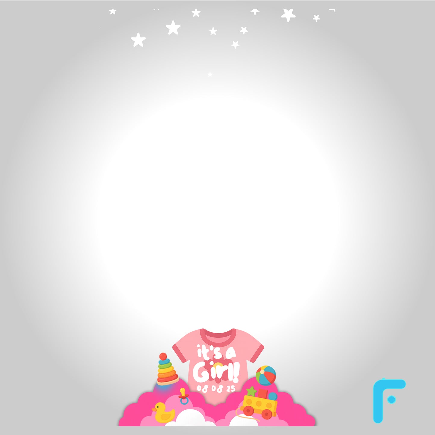 Starry Pink Toy Baby Girl