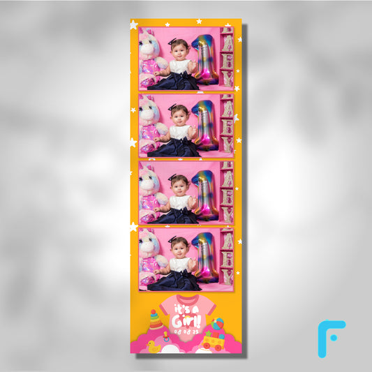 Starry Pink Toy Baby Girl