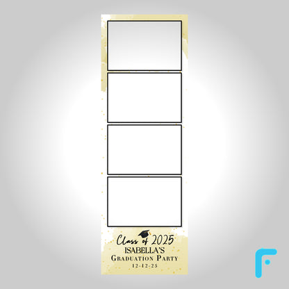 Charcoal Watercolor Graduation