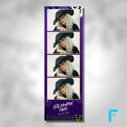 Purple Witch Halloween