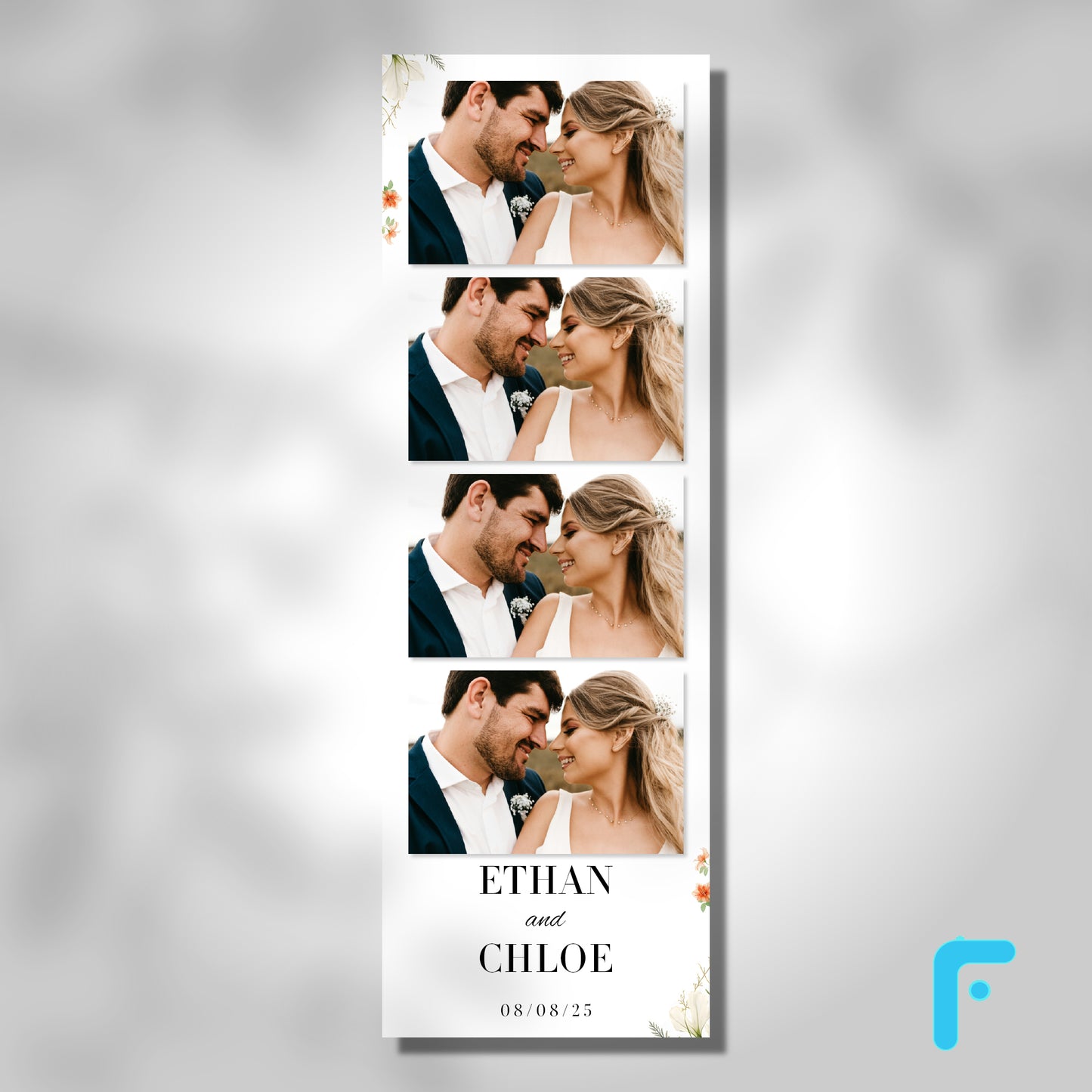 Summer Peach Wedding