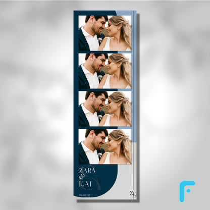 Geometric Tri Tone Wedding