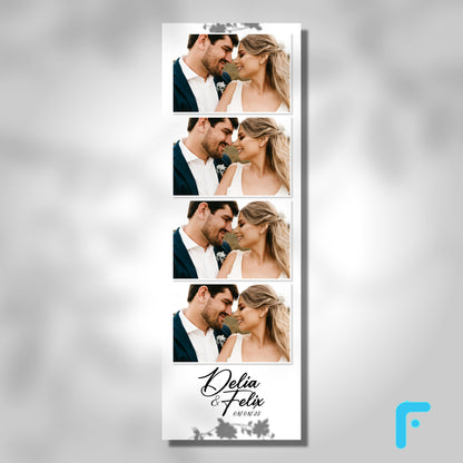 Chic Flower Shadow Wedding