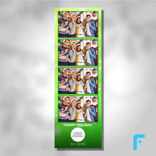 Green Aurora Holiday Winter Corporate Party