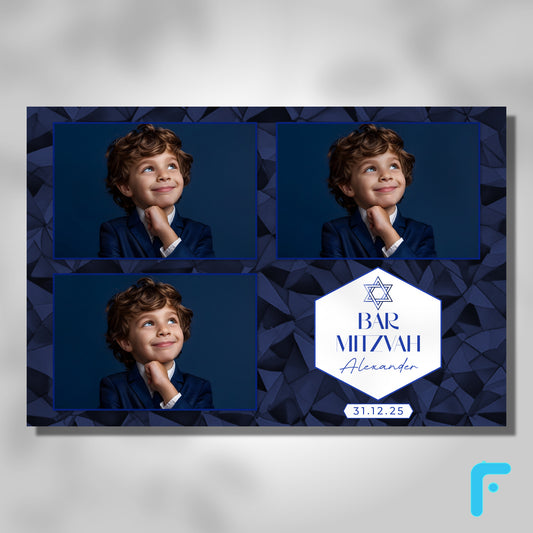 Blue Jewel Bar Mitzvah