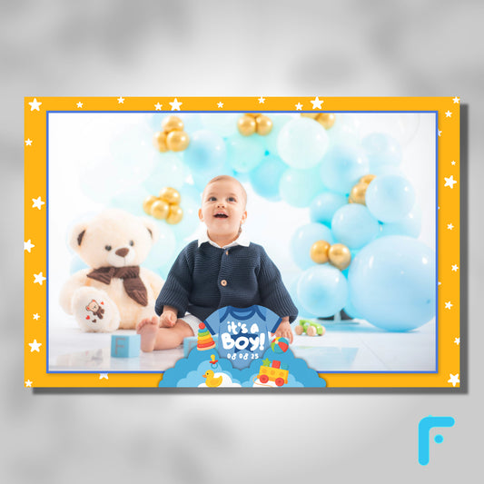 Starry Yellow Toy Baby Boy