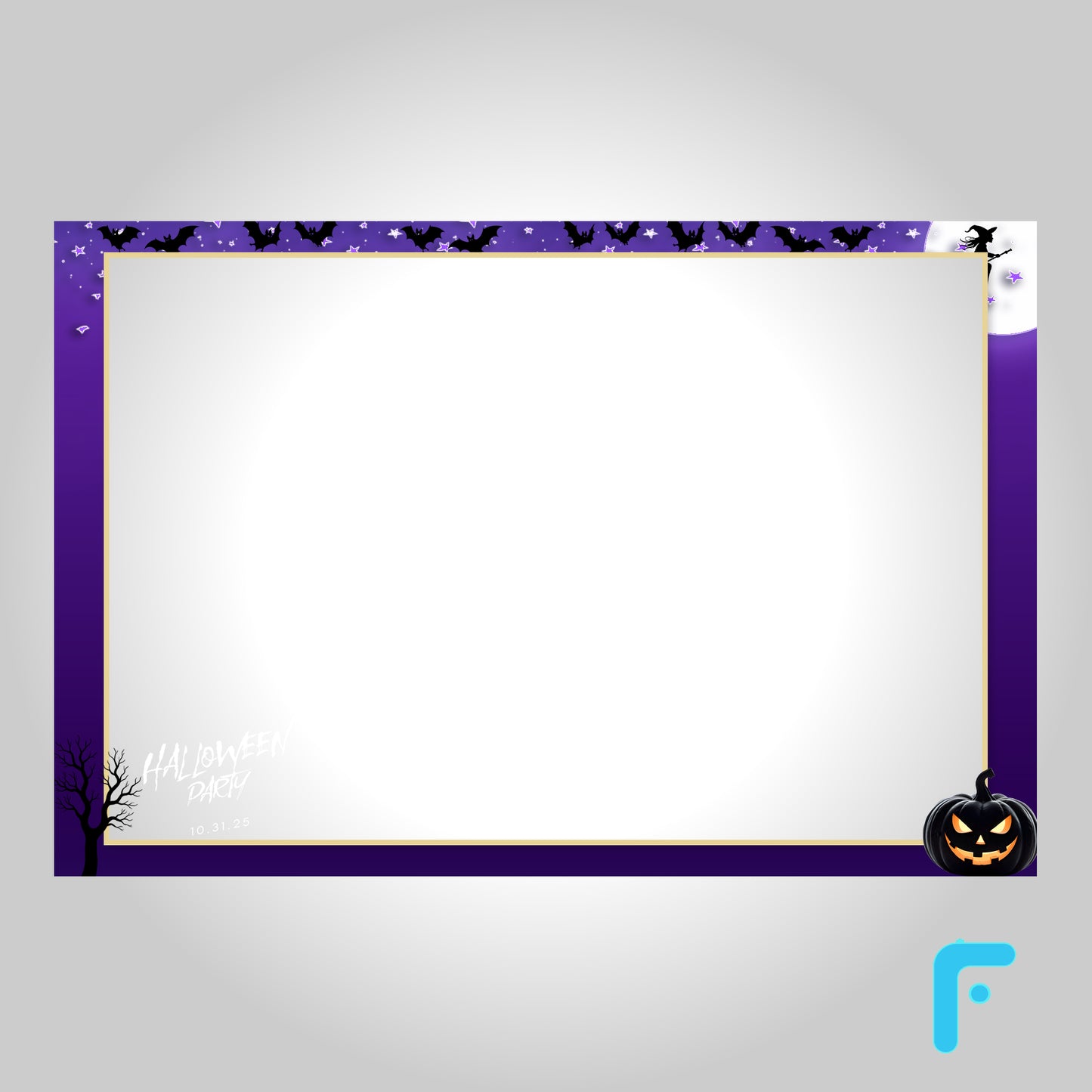 Purple Witch Halloween