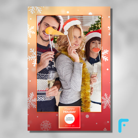 Red Aurora Holiday Winter Corporate Party