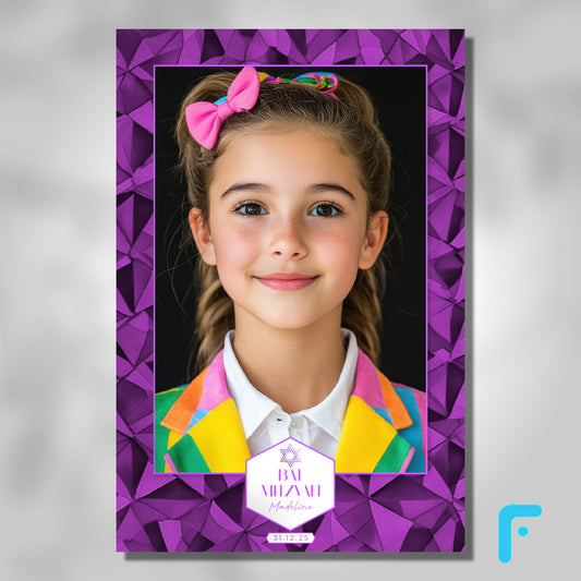 Purple Jewel Bat Mitzvah