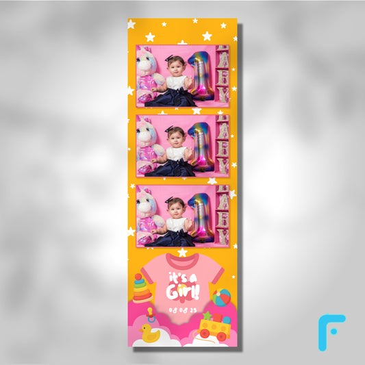 Starry Pink Toy Baby Girl