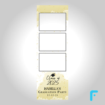 Charcoal Watercolor Graduation