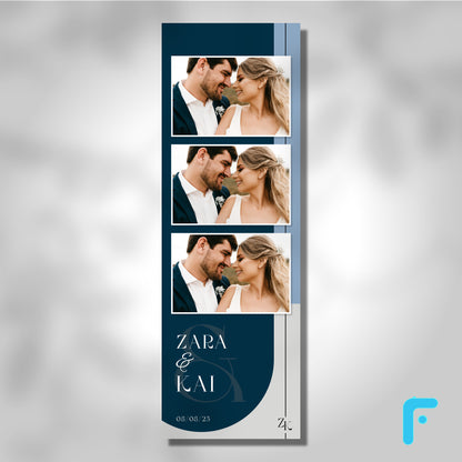 Geometric Tri Tone Wedding