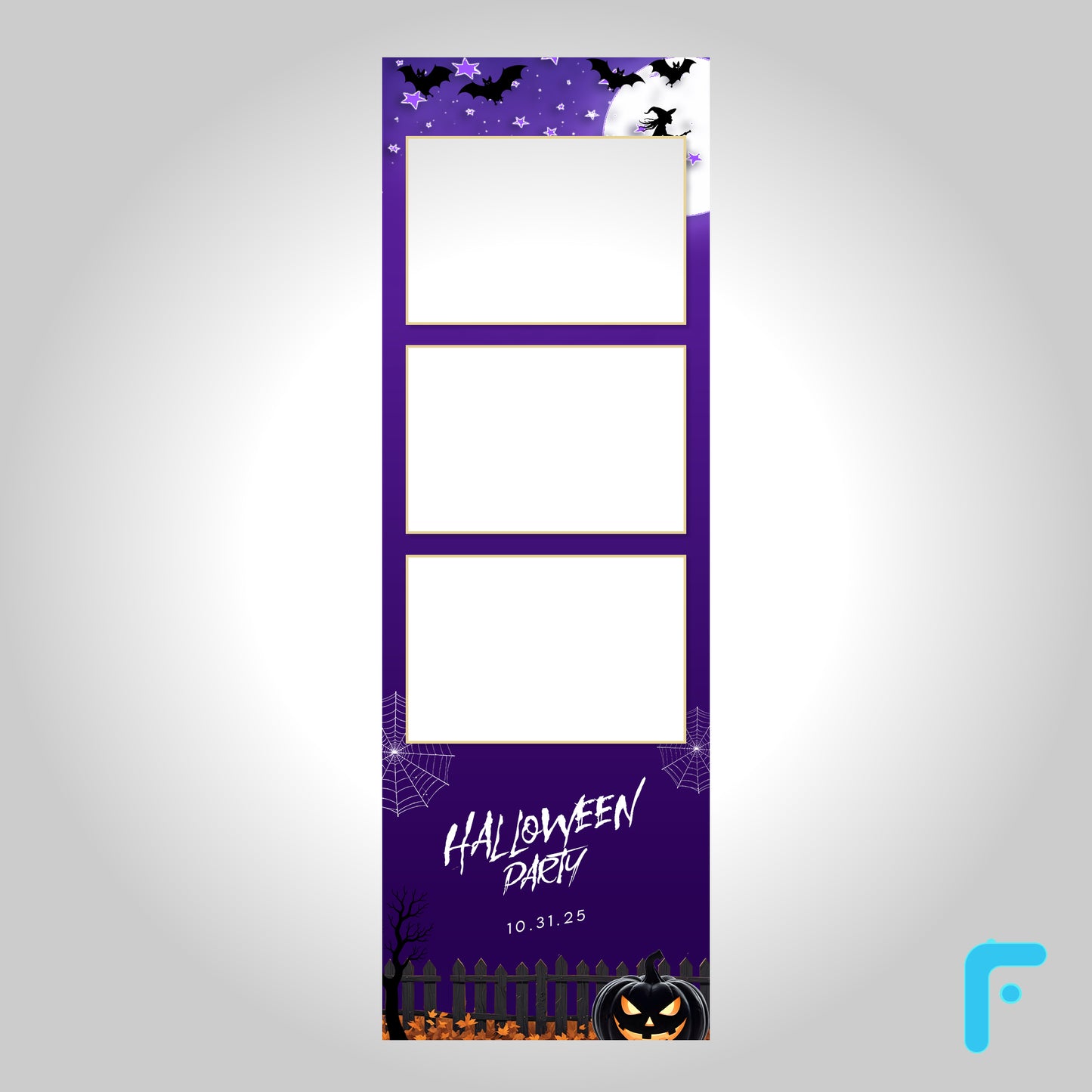 Purple Witch Halloween