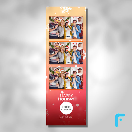 Red Aurora Holiday Winter Corporate Party