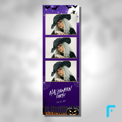 Purple Witch Halloween