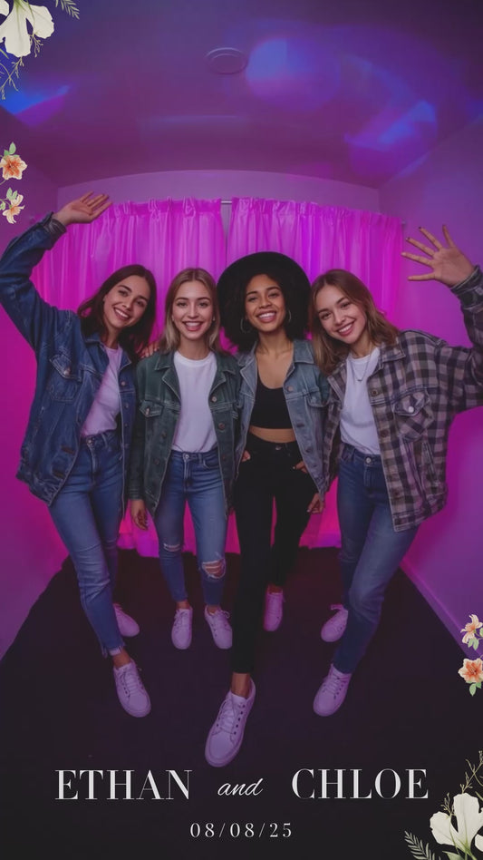 Summer Peach Wedding